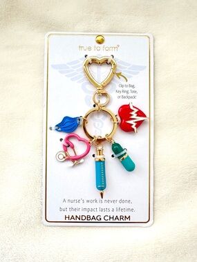 True to Form Nurse Bag Charm / Key Chain